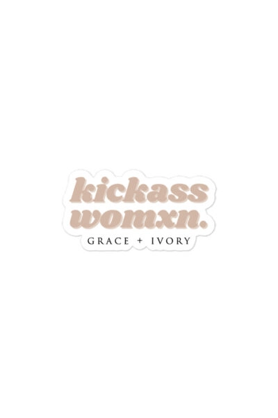 Kickass Womxn Sticker