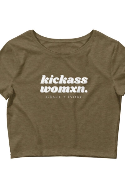 Kickass Womxn Crop Tee