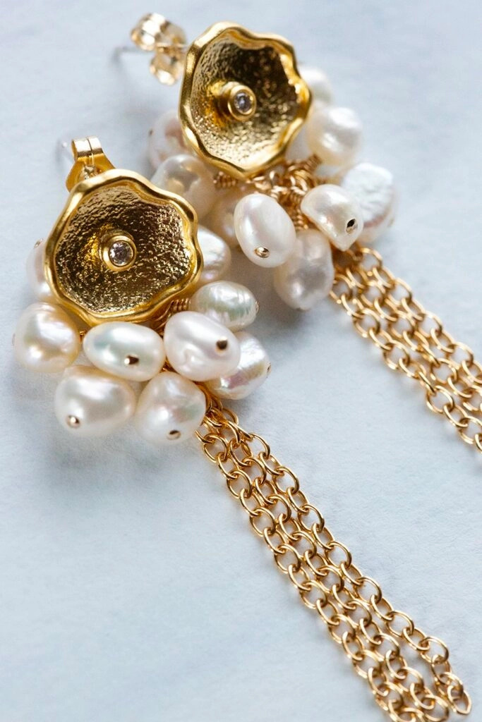 art deco bridal earrings aventine