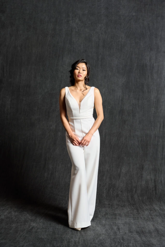 Wedding Jumpsuit Beach Modern